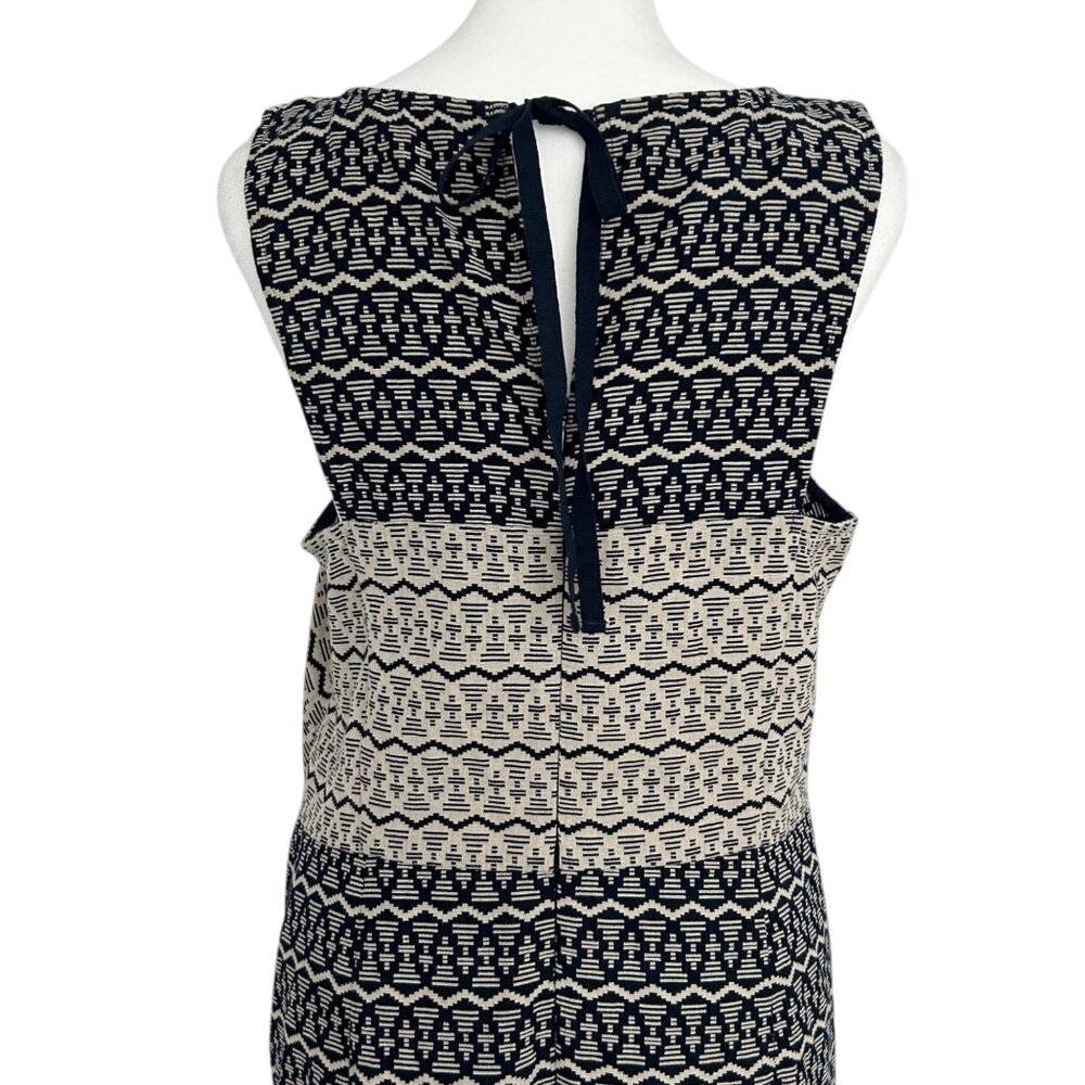 Ann‎ Taylor Loft Tapestry Geometric Pattern Sleeveless Dress (8) - Picture 7 of 13